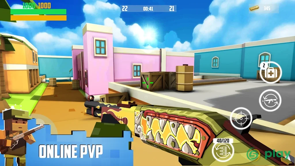 Block Gun: FPS PvP War - Online Gun Shooting Games — скриншот 5