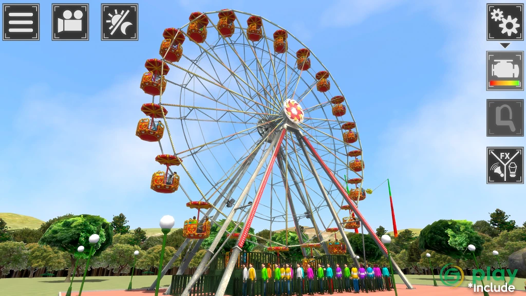 Theme Park Simulator — скриншот 1
