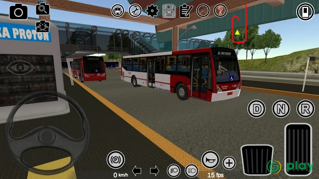 Proton Bus Simulator Urbano — скриншот 1