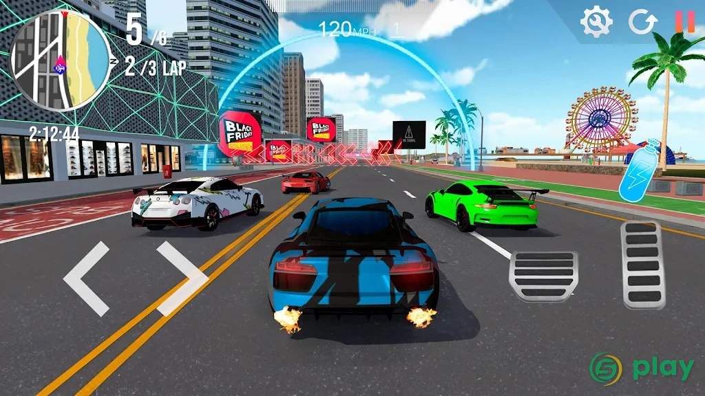 Racing Car Simulator — скриншот 2