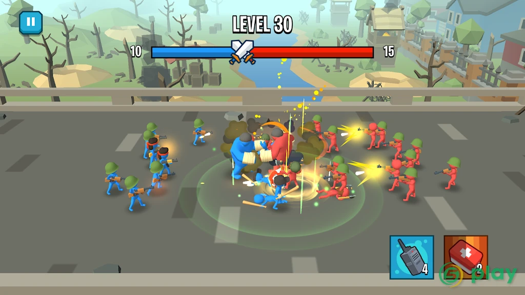 Stick Army: World War Strategy — скриншот 2