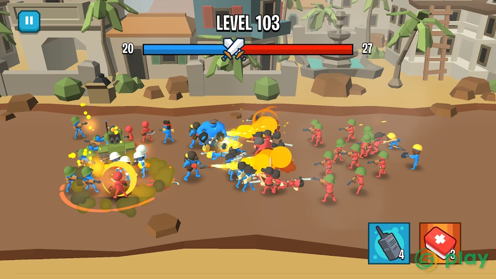 Stick Army: World War Strategy — скриншот 5