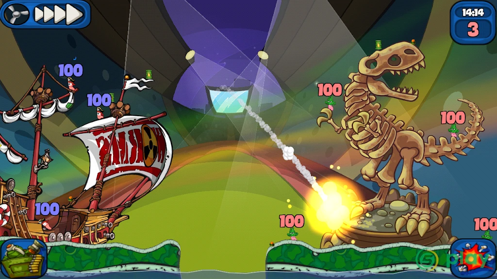 Worms 2: Armageddon — скриншот 1