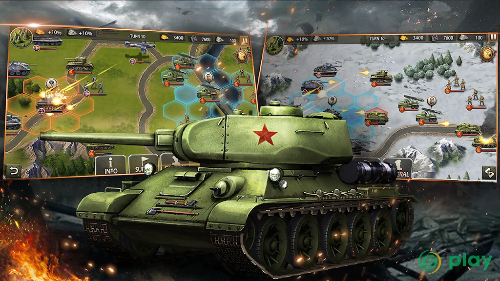 World War 2: WW2 Стратегические игры — скриншот 3