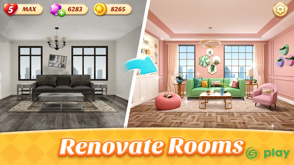Space Decor : Dream Home Design — скриншот 6