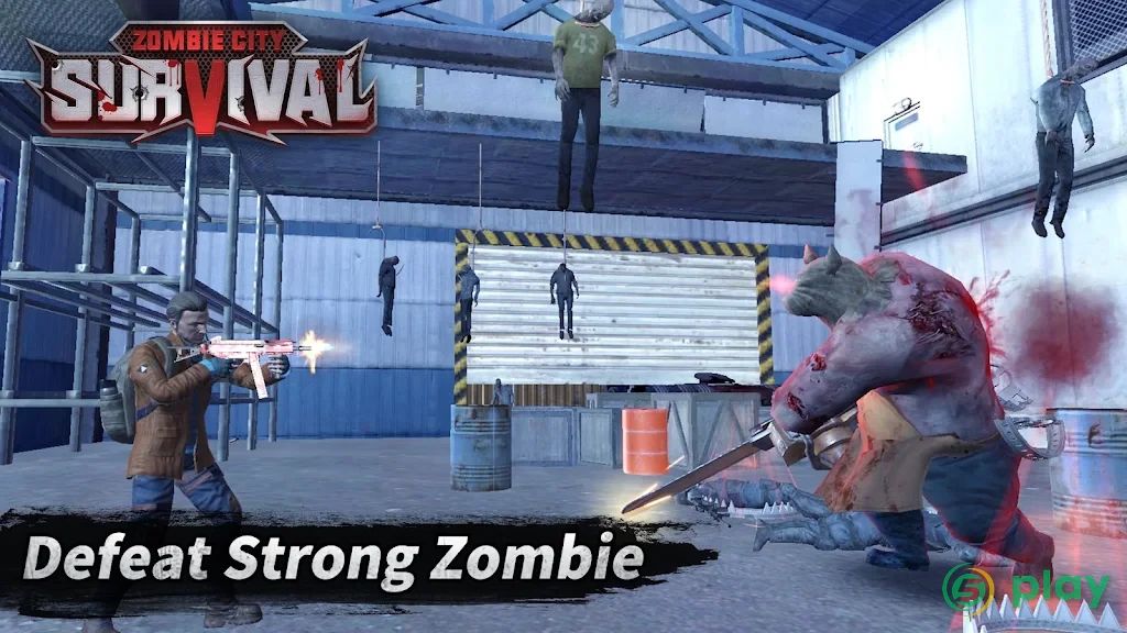 Zombie City : Dead Zombie Survival Shooting Games — скриншот 3