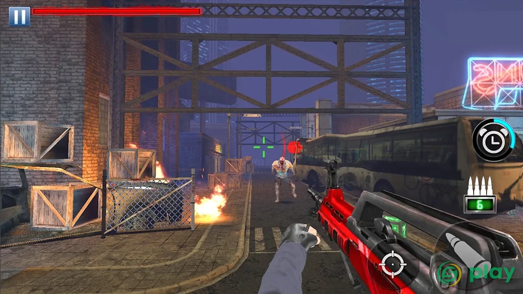 Zombie City : Dead Zombie Survival Shooting Games — скриншот 5