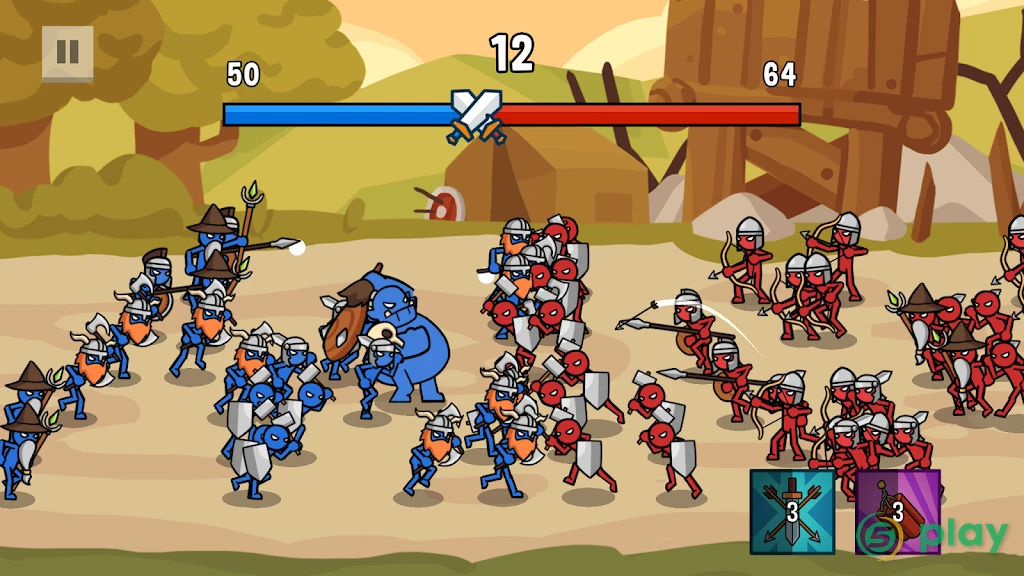 Stick Battle: War of Legions — скриншот 1