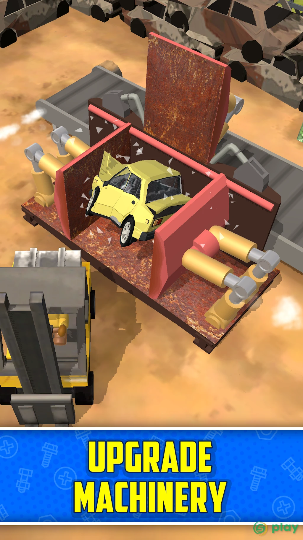 Scrapyard Tycoon Idle Game — скриншот 2