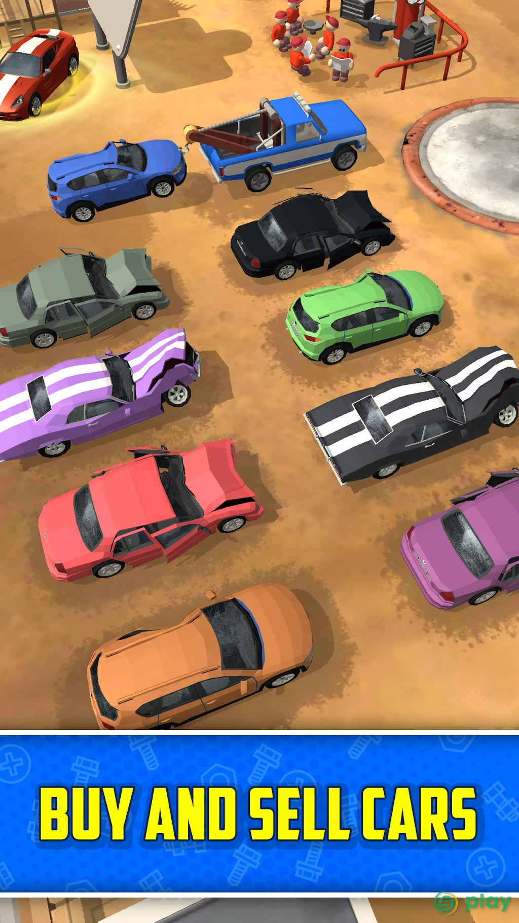 Scrapyard Tycoon Idle Game — скриншот 3