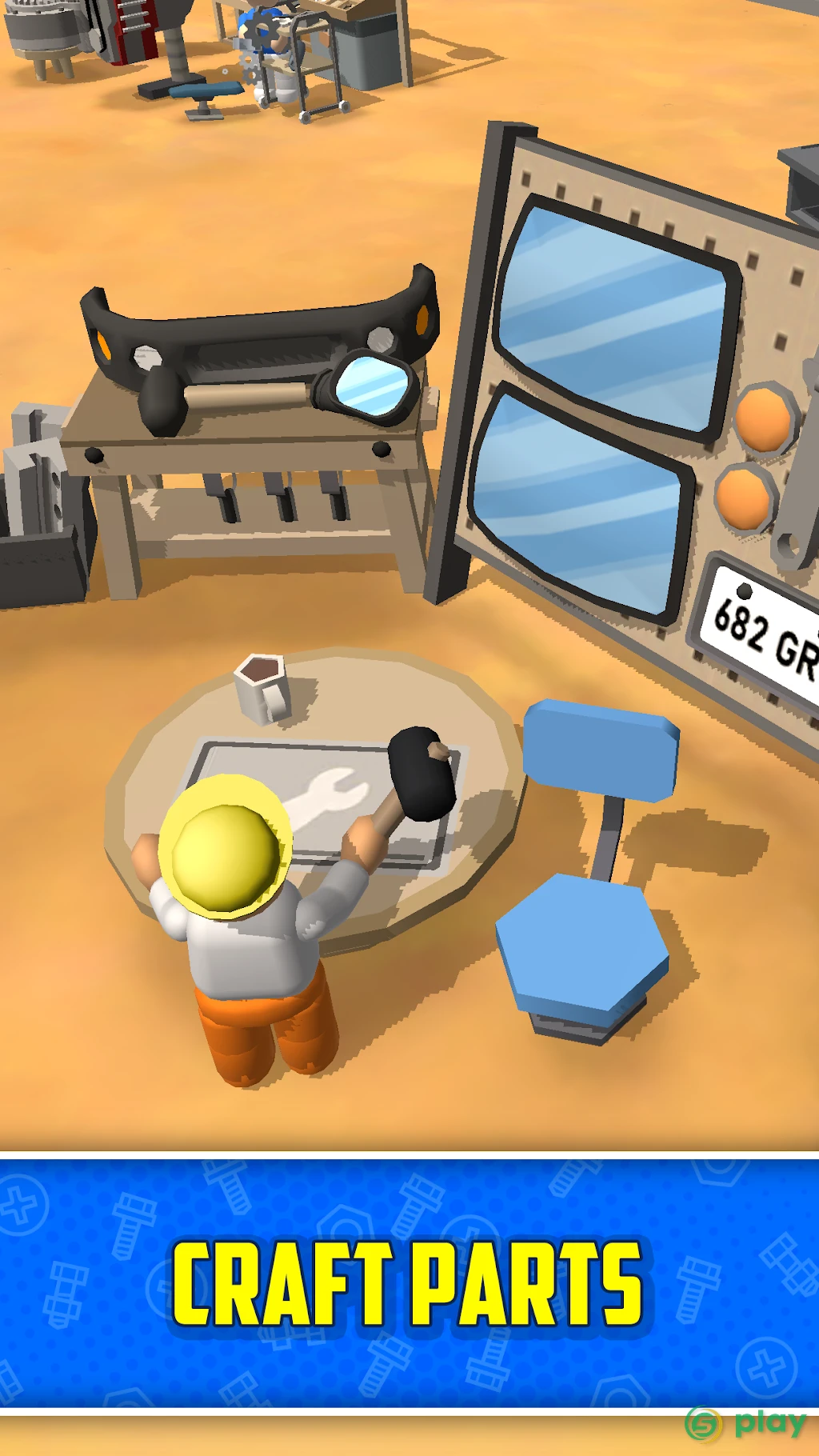 Scrapyard Tycoon Idle Game — скриншот 4