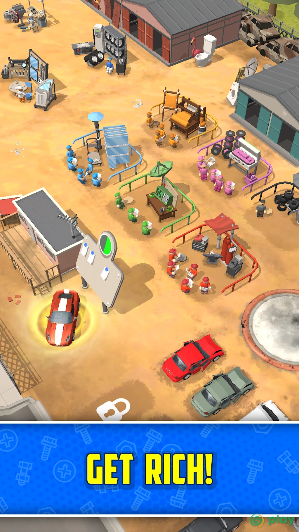 Scrapyard Tycoon Idle Game — скриншот 6