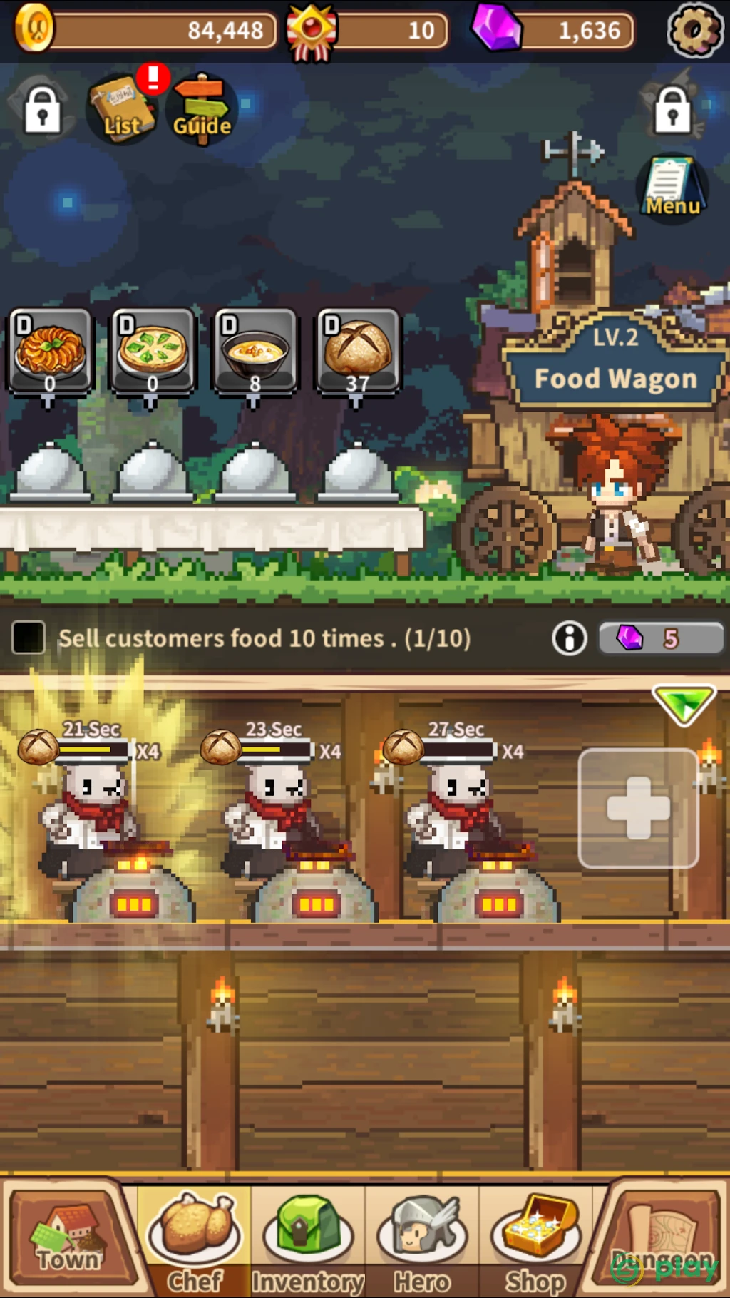 Cooking Quest : Food Wagon Adventure — скриншот 7