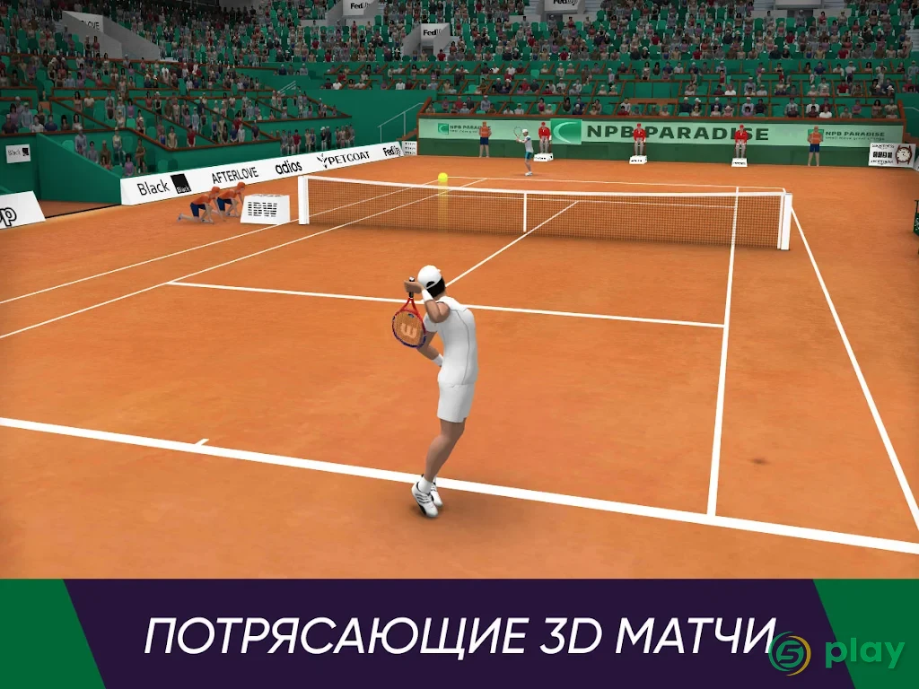 Tennis World Open 2021: Спорт Игры - Теннис — скриншот 3