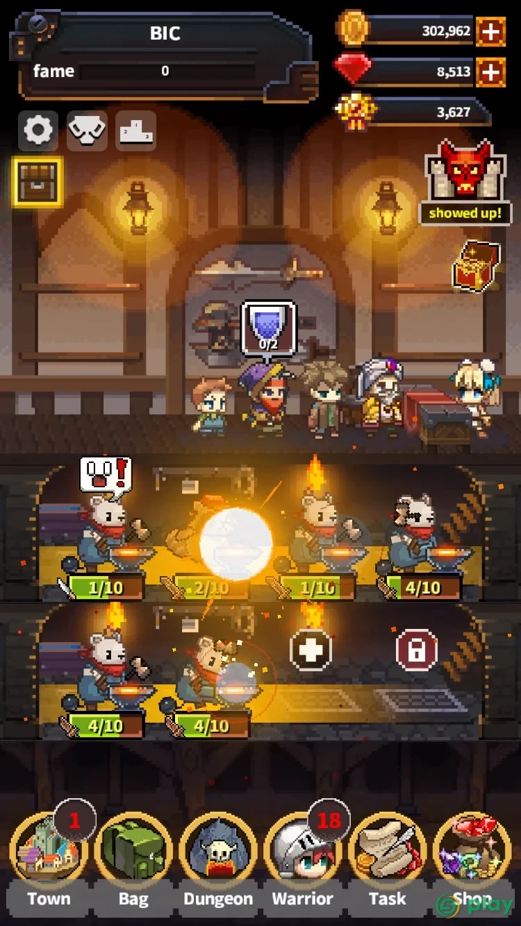 Warriors' Market Mayhem — скриншот 1