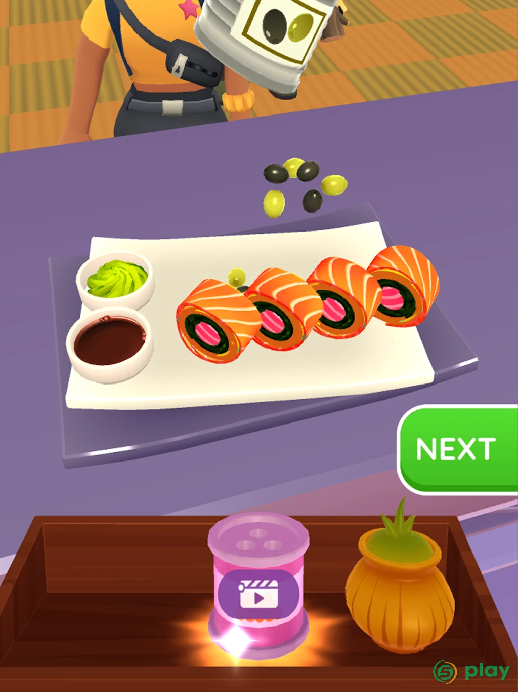 Sushi Roll 3D - Cooking ASMR Game — скриншот 11