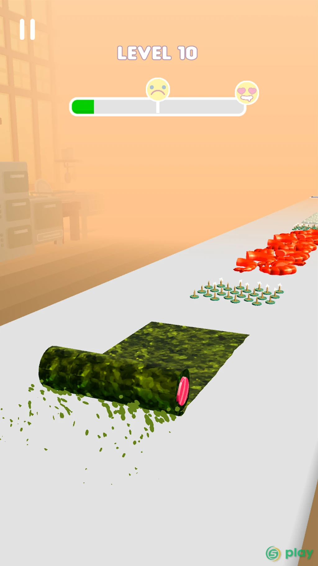 Sushi Roll 3D - Cooking ASMR Game — скриншот 1