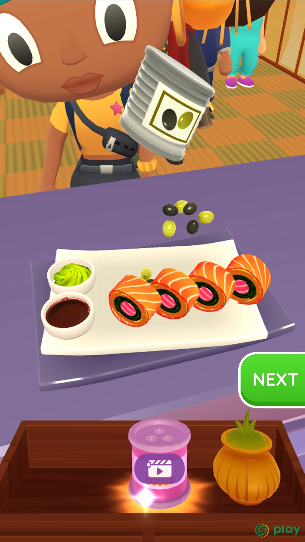 Sushi Roll 3D - Cooking ASMR Game — скриншот 3
