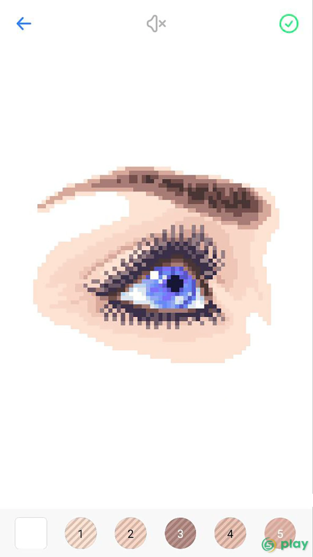 Sandbox Pixel Coloring — скриншот 1