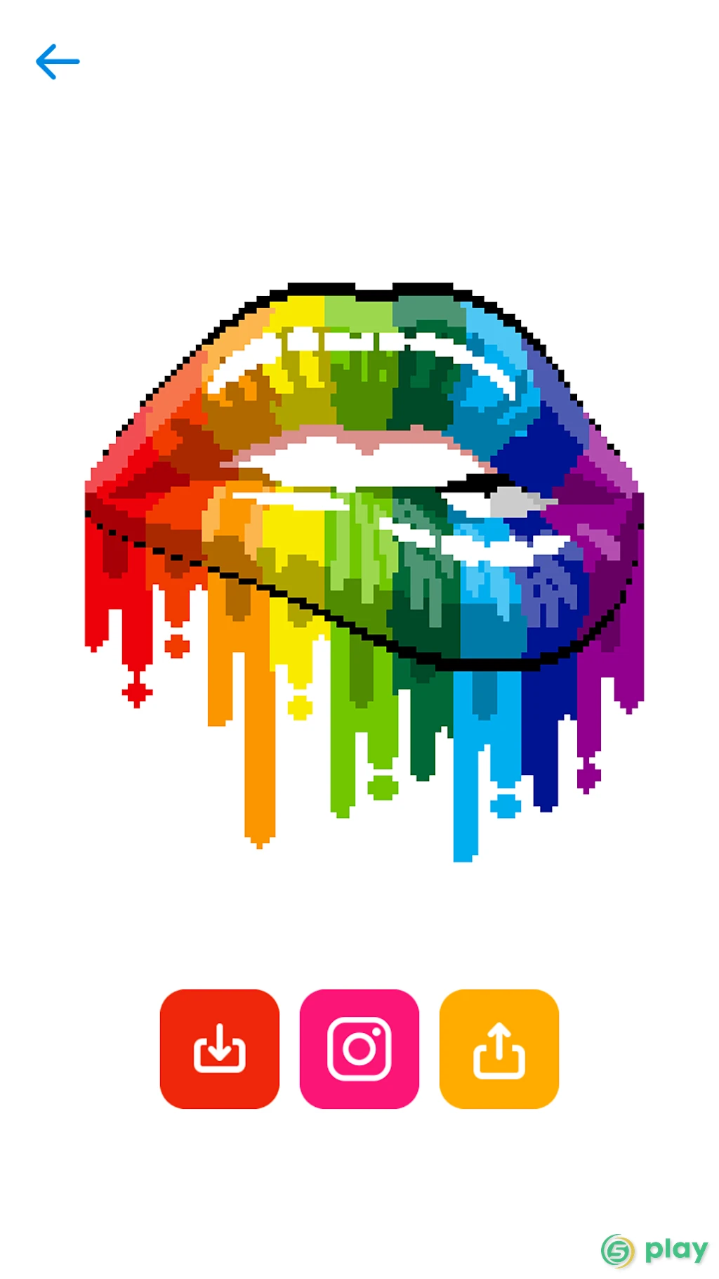 Sandbox Pixel Coloring — скриншот 3