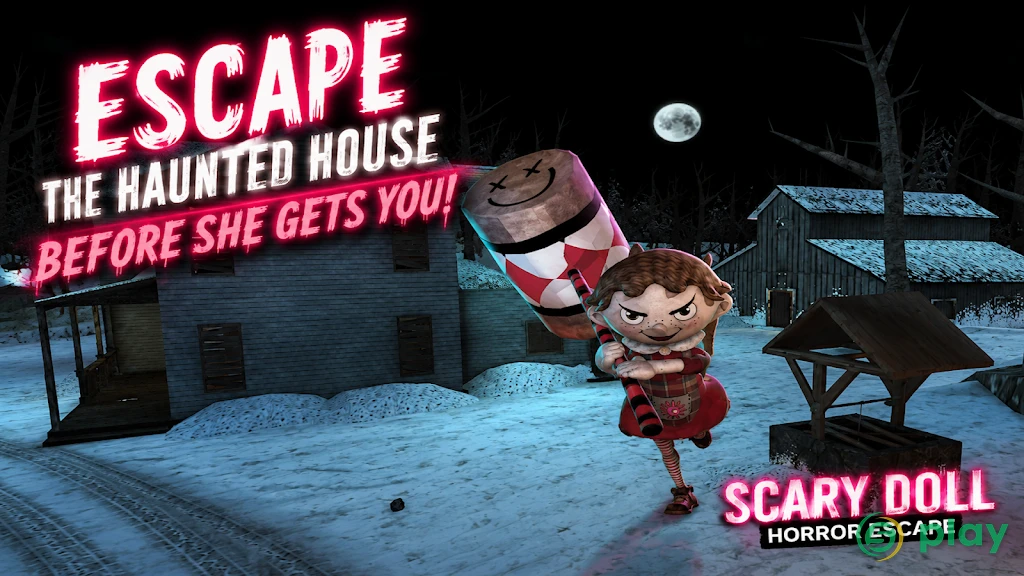 Scary Doll:Horror in the House — скриншот 1