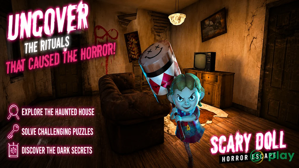Scary Doll:Horror in the House — скриншот 2