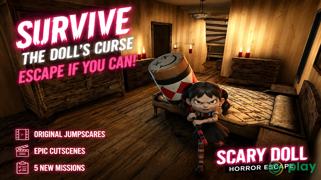 Scary Doll:Horror in the House — скриншот 3