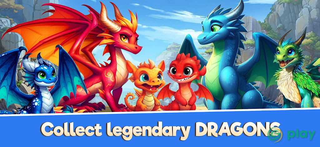 Dragon Paradise City: Breeding War Game — скриншот 1