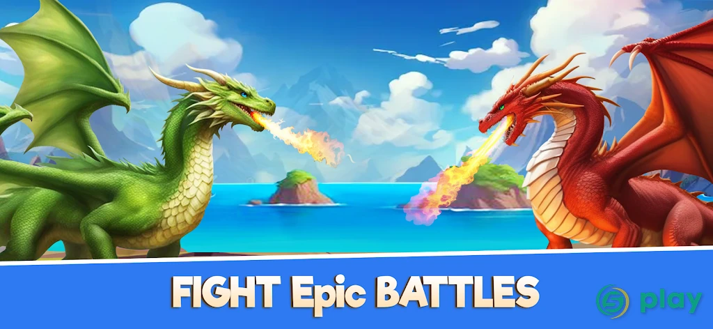 Dragon Paradise City: Breeding War Game — скриншот 2