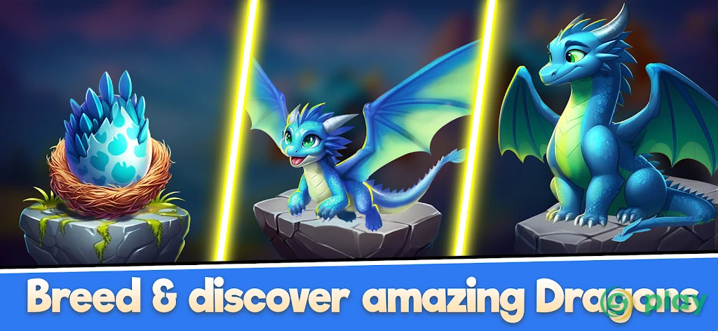 Dragon Paradise City: Breeding War Game — скриншот 4