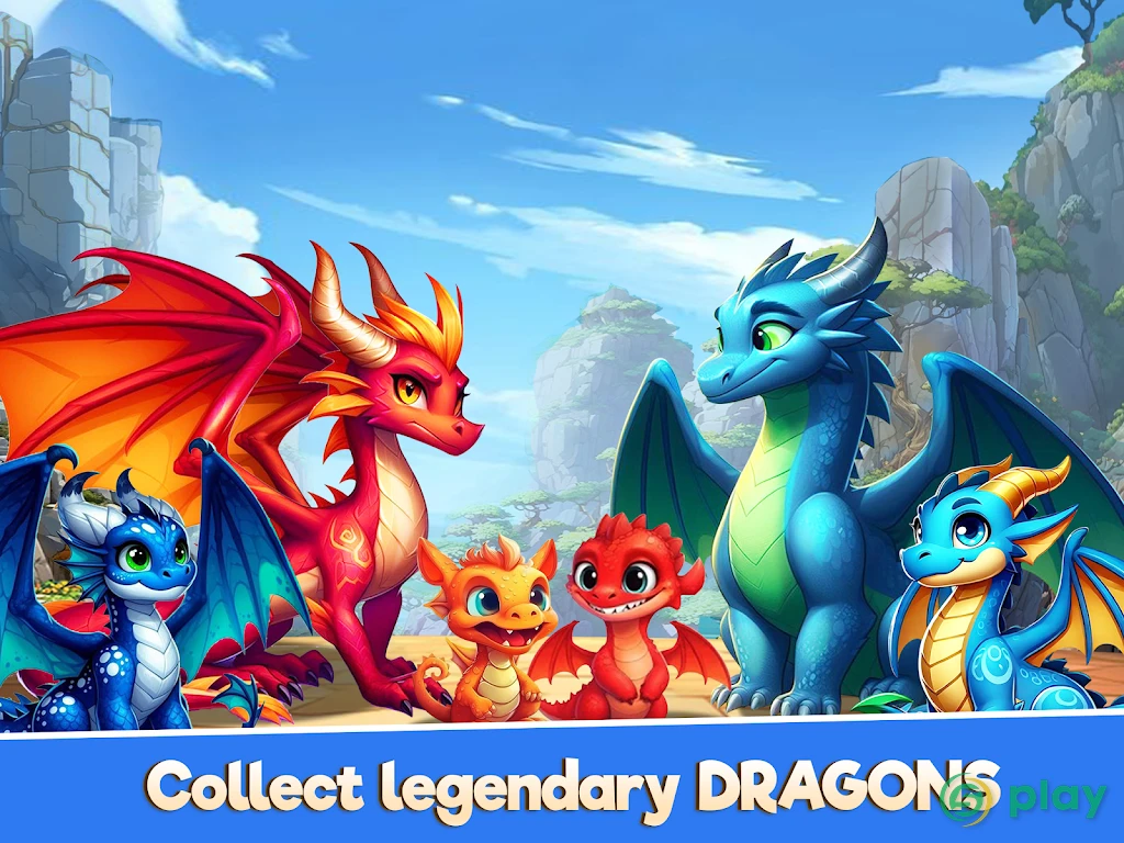 Dragon Paradise City: Breeding War Game — скриншот 6