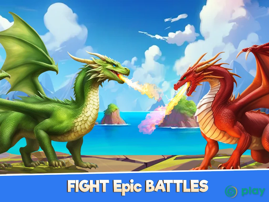 Dragon Paradise City: Breeding War Game — скриншот 7