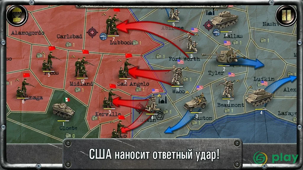 Strategy & Tactics:USSR vs USA — скриншот 8