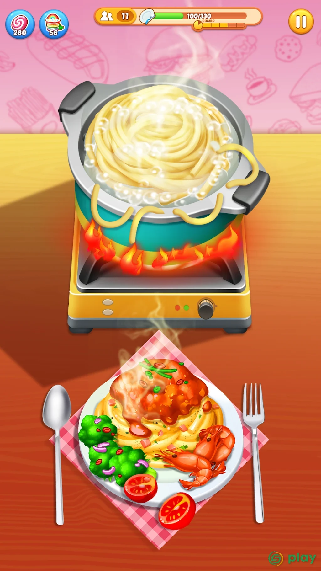 Crazy Chef: поесть по-быстрому — скриншот 5