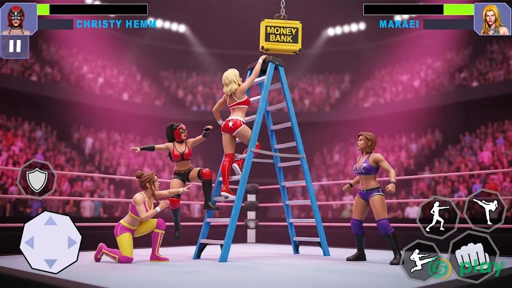 Bad Girls Wrestling Game: клуб файтингов боевой — скриншот 2