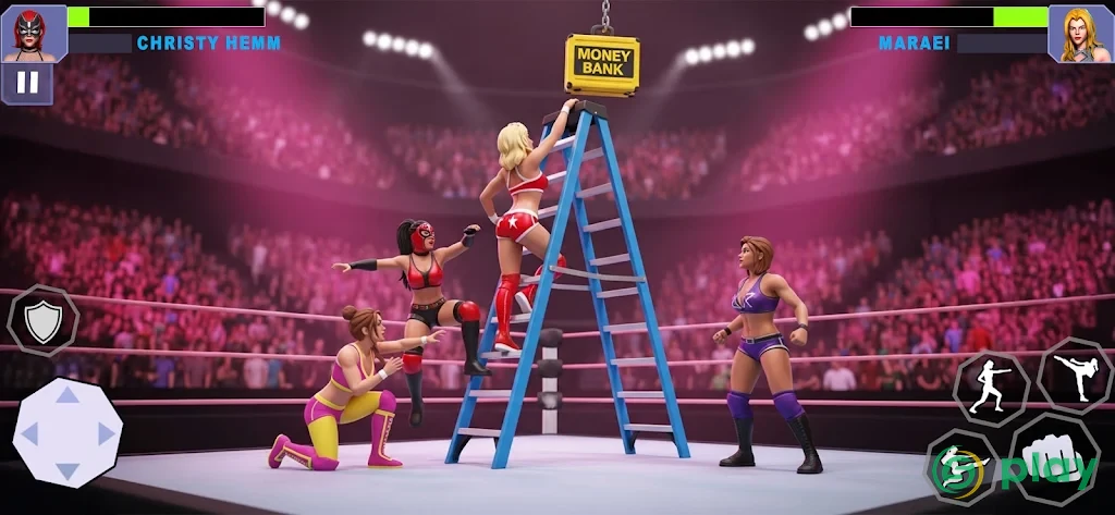 Bad Girls Wrestling Game: клуб файтингов боевой — скриншот 9