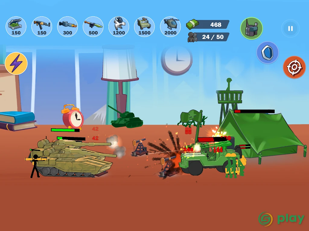 Stickman World Battle — скриншот 11