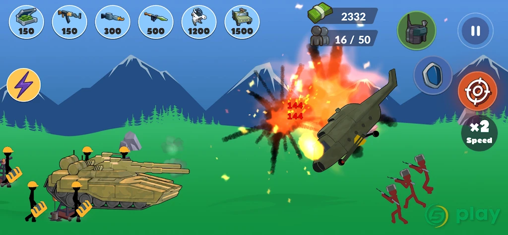 Stickman World Battle — скриншот 2