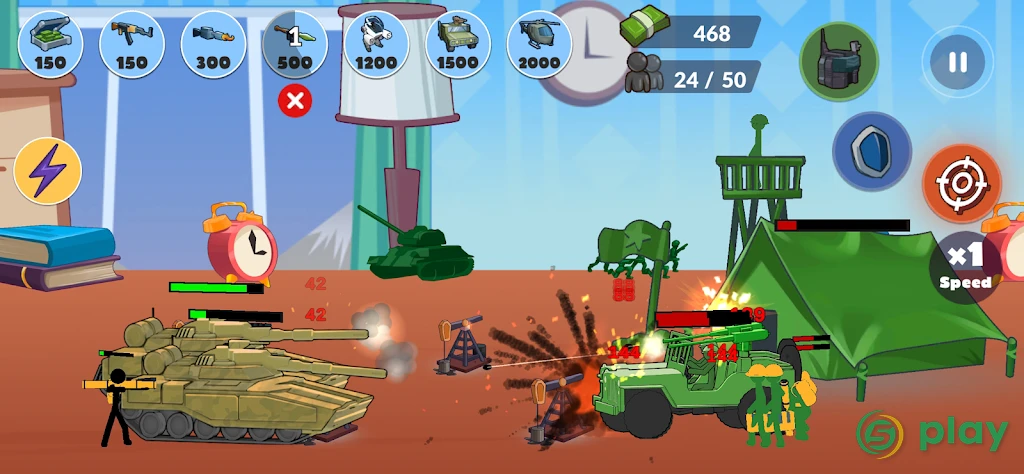 Stickman World Battle — скриншот 3