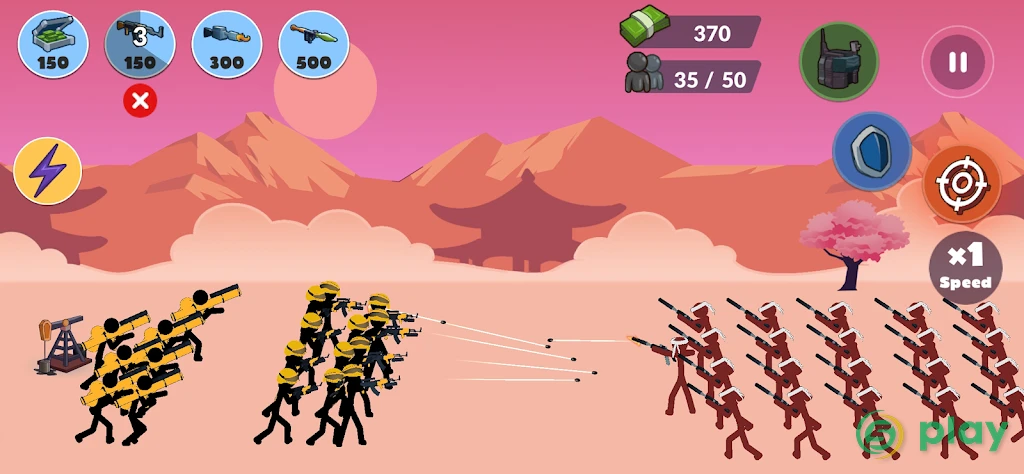 Stickman World Battle — скриншот 4