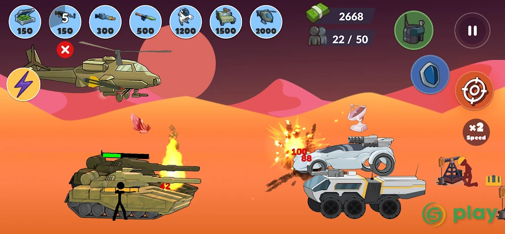 Stickman World Battle — скриншот 5