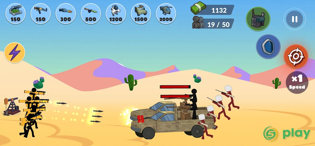 Stickman World Battle — скриншот 6