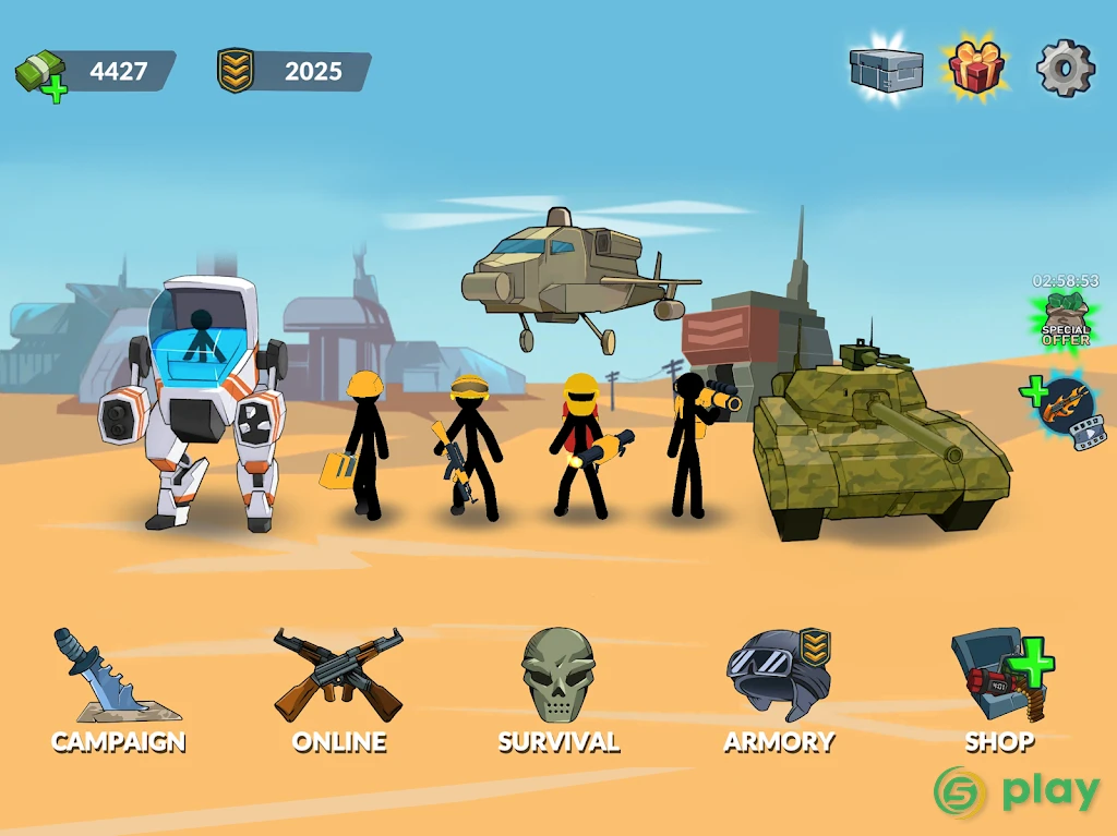 Stickman World Battle — скриншот 9