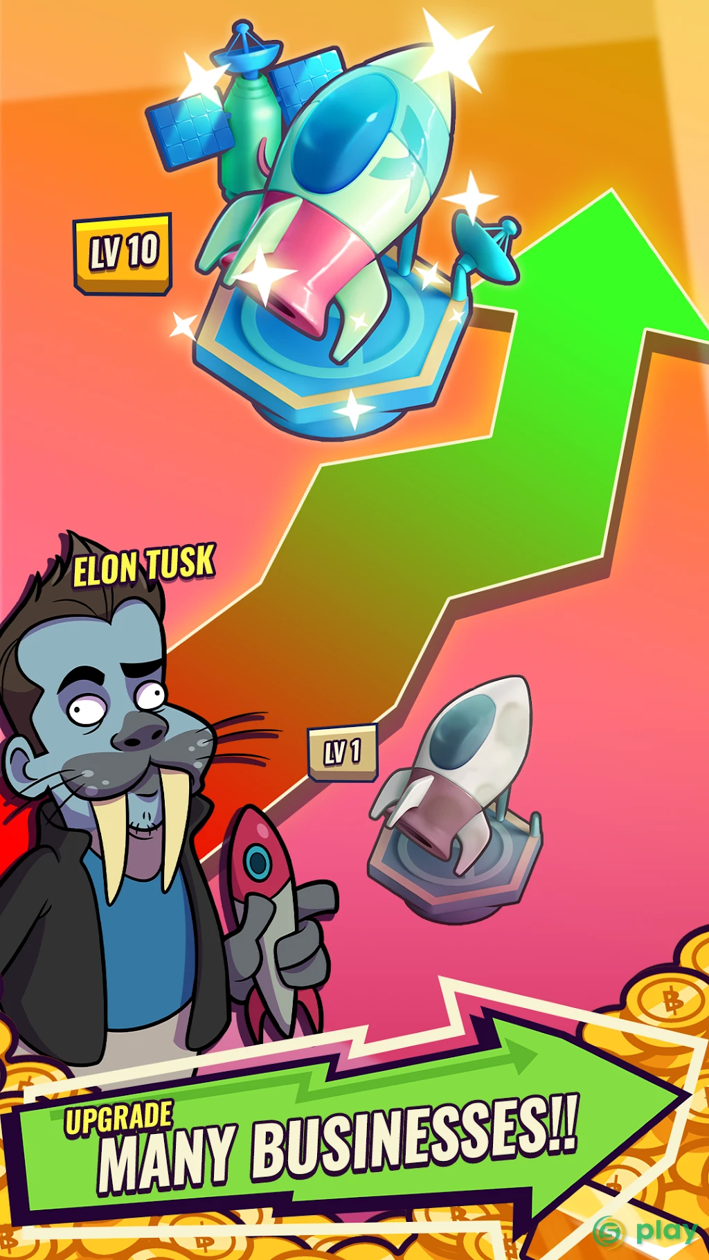Idle Stonks Tycoon — скриншот 5