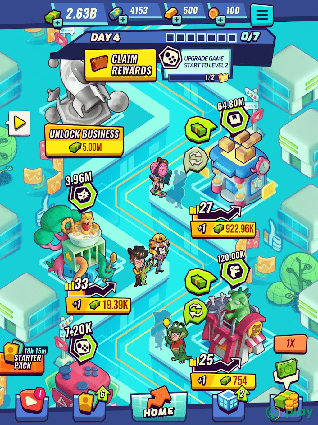Idle Stonks Tycoon — скриншот 9