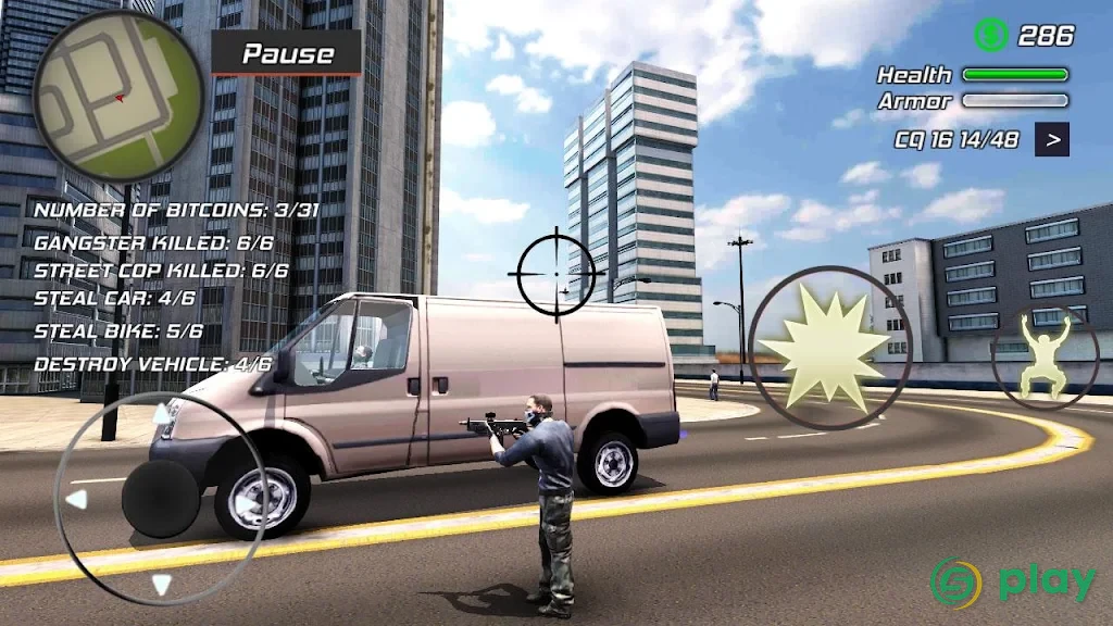 Grand Action Simulator - New York Car Gang — скриншот 8