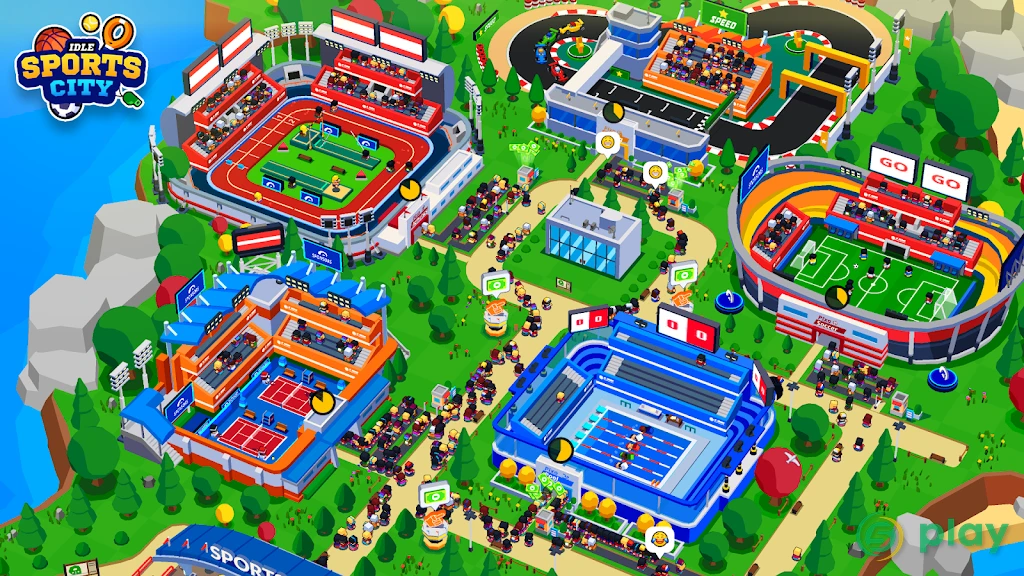 Sports City Tycoon Game - создайте империю спорта — скриншот 6