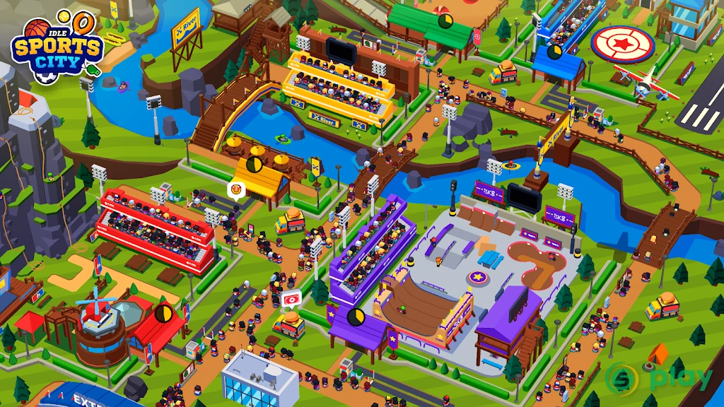 Sports City Tycoon Game - создайте империю спорта — скриншот 8
