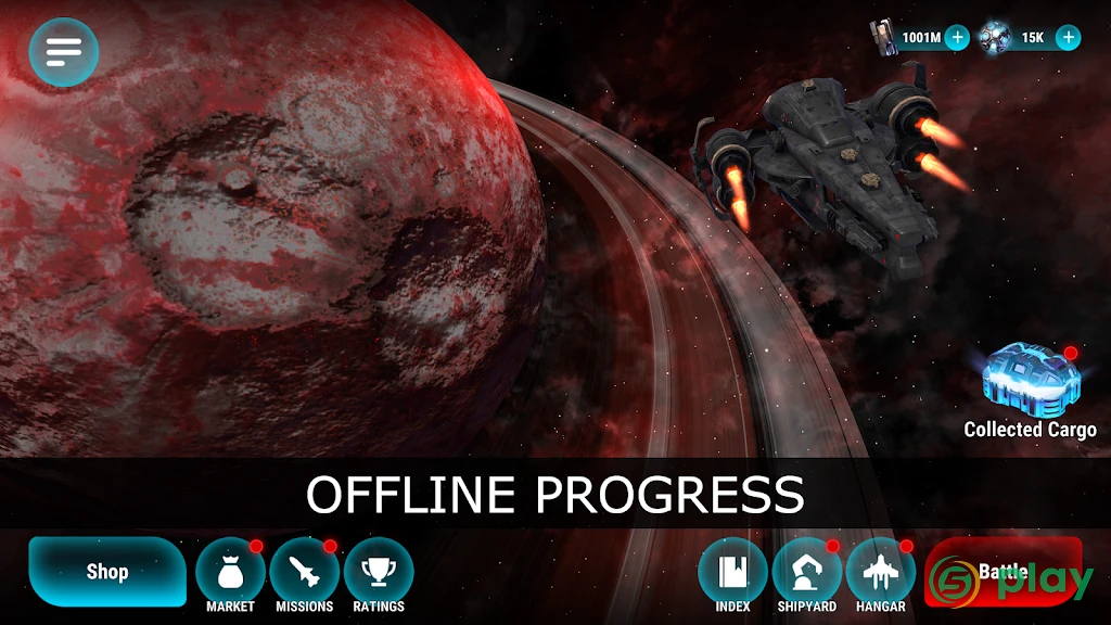 Stellar Wind Idle — скриншот 8