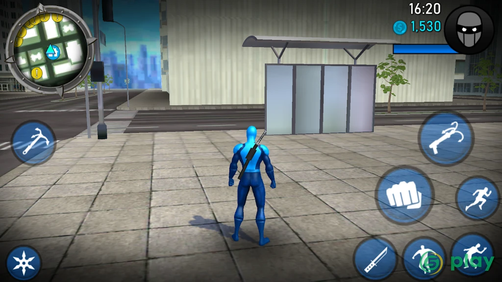 POWER SPIDER : Ultra Superhero Parody Game — скриншот 1